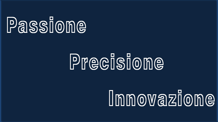 Professionalità, precisione, innovazione